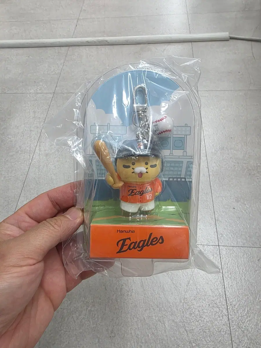한화 이글스 춘식이 태닝 키링 팝니다(미개봉 새상품)