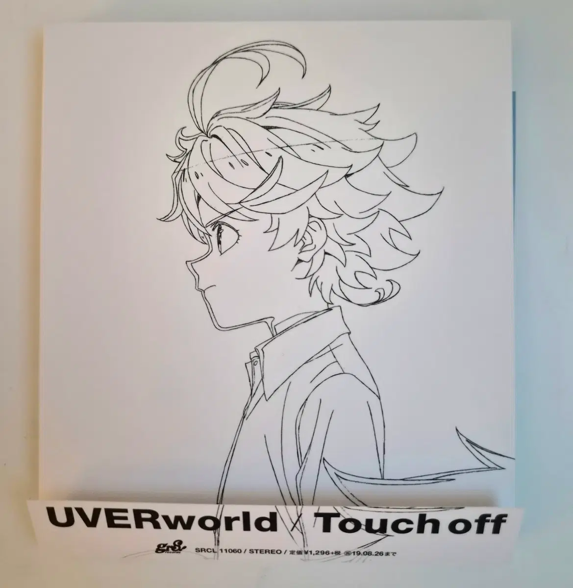 [2D]약속의 네버랜드 약네랜 cd 초회한정반 Touch off 앨범