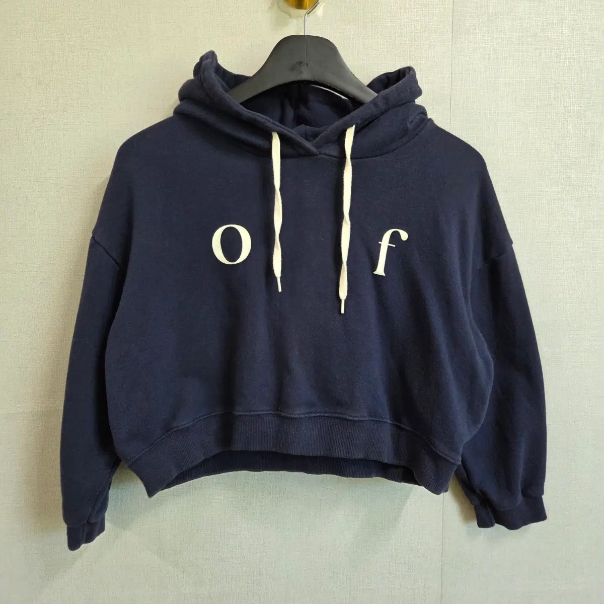 o'ahu 아동 주니어 크롭 후드 네이비 JS JJ3883