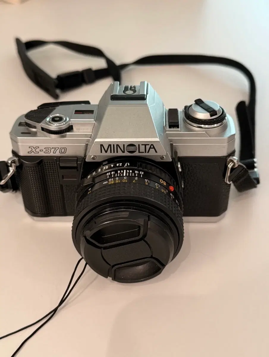 미놀타 X-370 필름 카메라 (MD 50mm f1.7 렌즈)