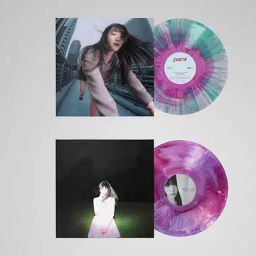 話題盤！　　out of nowhere / pami 　　　　LPレコード 2종일괄) PAMI 파미 OUT OF NOWHERE 4주년 한정 컬러 바이닐 LP | CD
