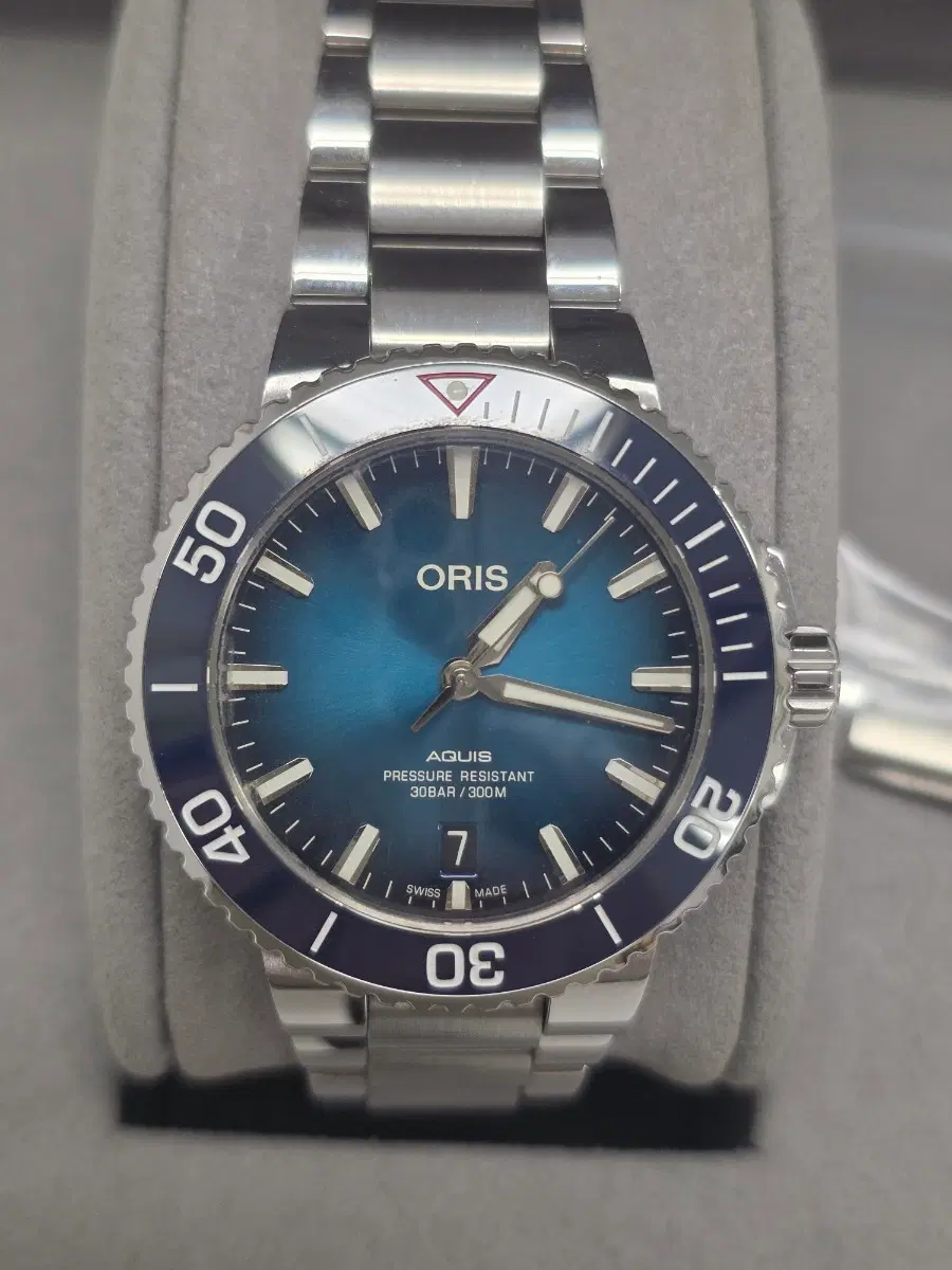 [풀셋] 오리스 아퀴스 클린 오션 한정판 39.5mm (Oris Clean Ocean LE)