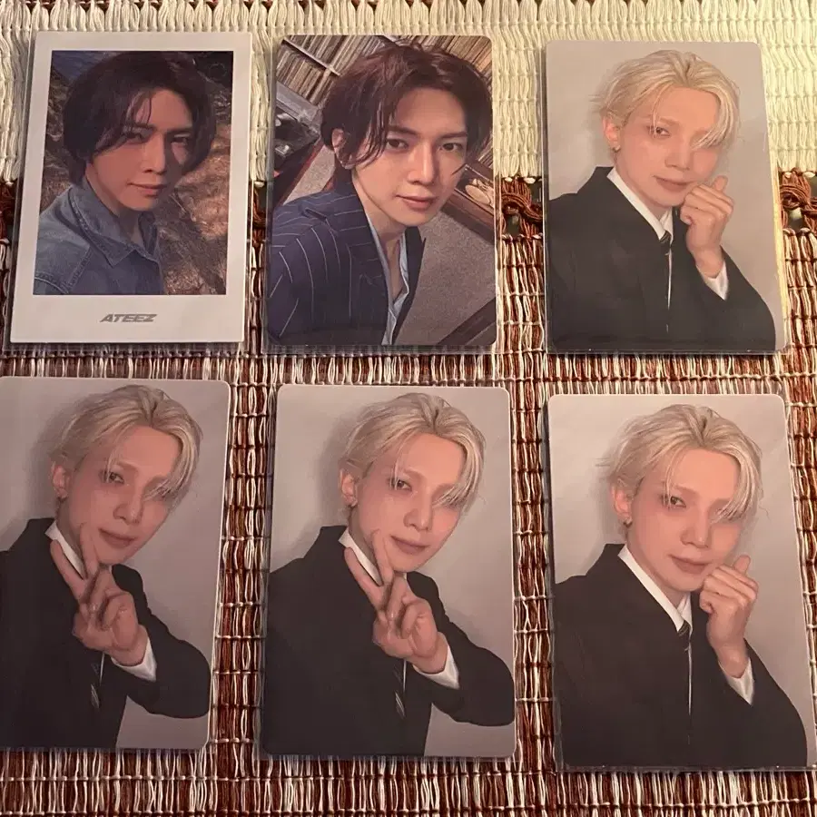 에이티즈 여상 포카