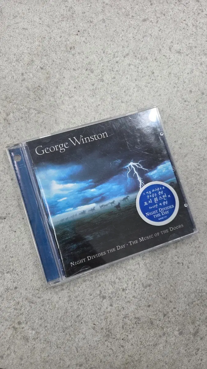 [초희귀] George Winston (조지 윈스턴) 비매 홍보용 프로모cd