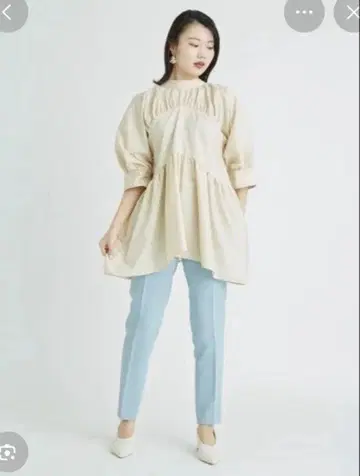미사용 새상품 CELFORD 백리본 튜닉