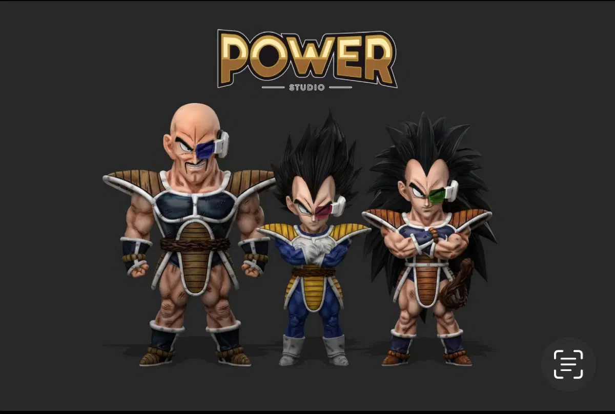 power 드래곤볼 레진월콜 베지터,내퍼,라데츠