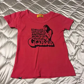 hysteric glamour 로고 프린트 티셔츠
