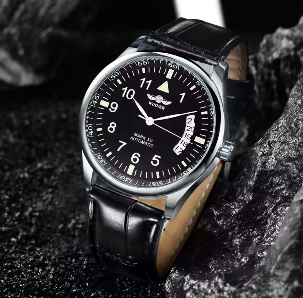 위너 MARK XV 자동 시계 (새상품)