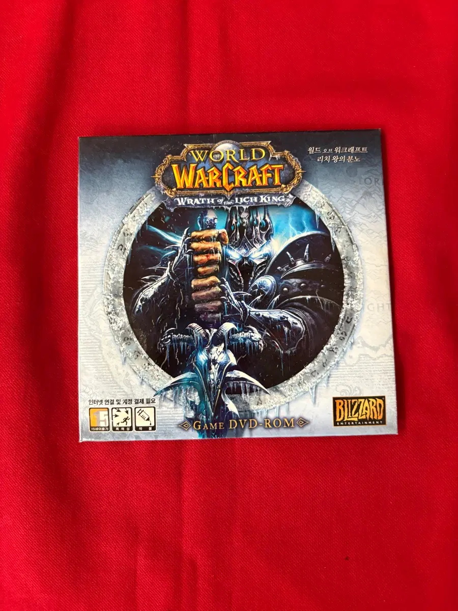 [미개봉] 와우 월드오브워크래프트 리치 왕의 분노 일반판 PC 패키지 (WOW 클라이언트 DVD)