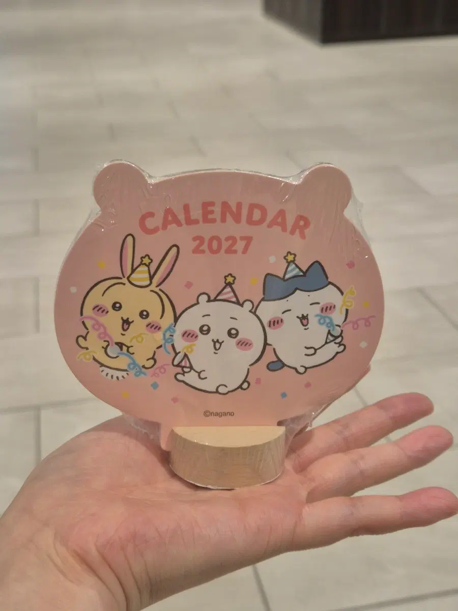 치이카와 다이컷 탁상 캘린더 미니어쳐 일력 달력 2027 일러 너무 귀여움