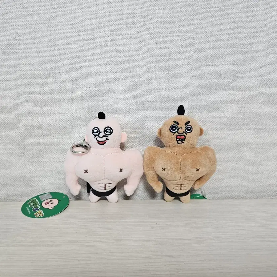 빵빵이의 일상 근육 빵빵이 인형 가방고리 키링