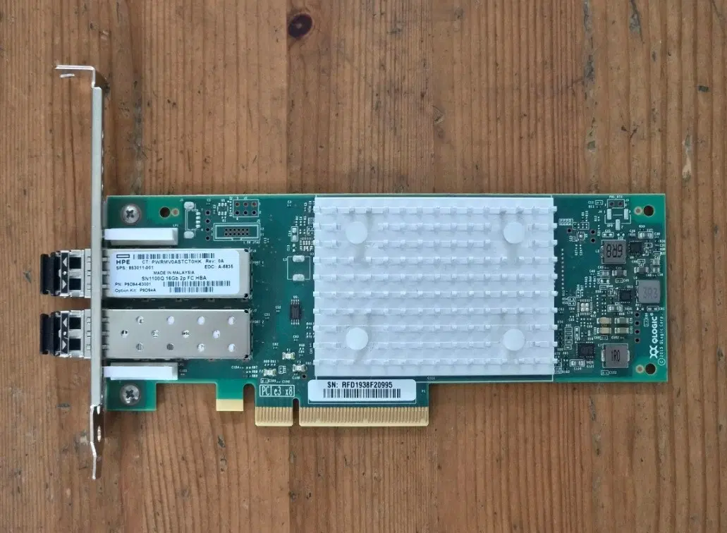 HPE SN1100Q ( QLE2692-HP ) - QLogic 16G FC HBA 카드 / 파이버채널 2포트