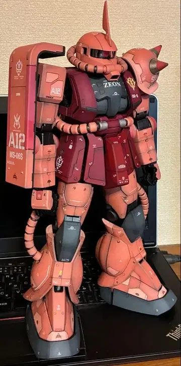PG MS-06S 자쿠 II 페인팅 완성품 건담 프라모델