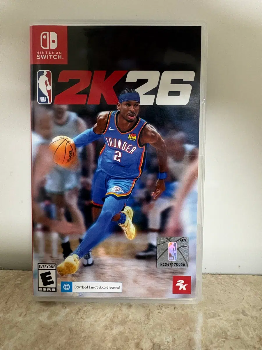 닌텐도 스위치 NBA 2K26 개봉만한 새상품 싸게 팝니다