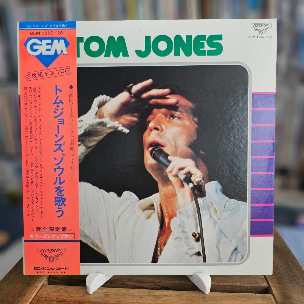 (2LP, 소울, 팝 록, 팝 히트곡, 톰 존스) Tom Jones 2LP