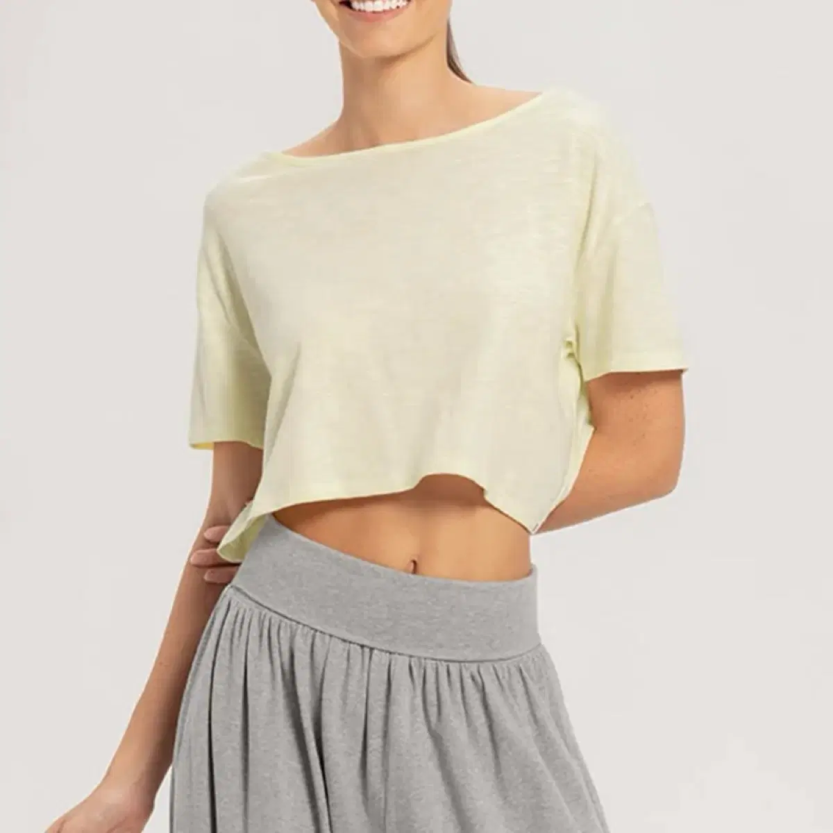 부디무드라 medio short sleeves, 프렌치 바닐라 M