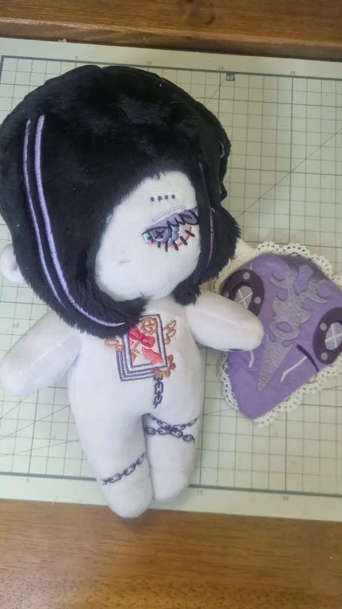 무속성 솜인형 20cm 밤까마귀
