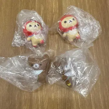 리락쿠마 피규어 키체인 코리락쿠마 차이로이코구마