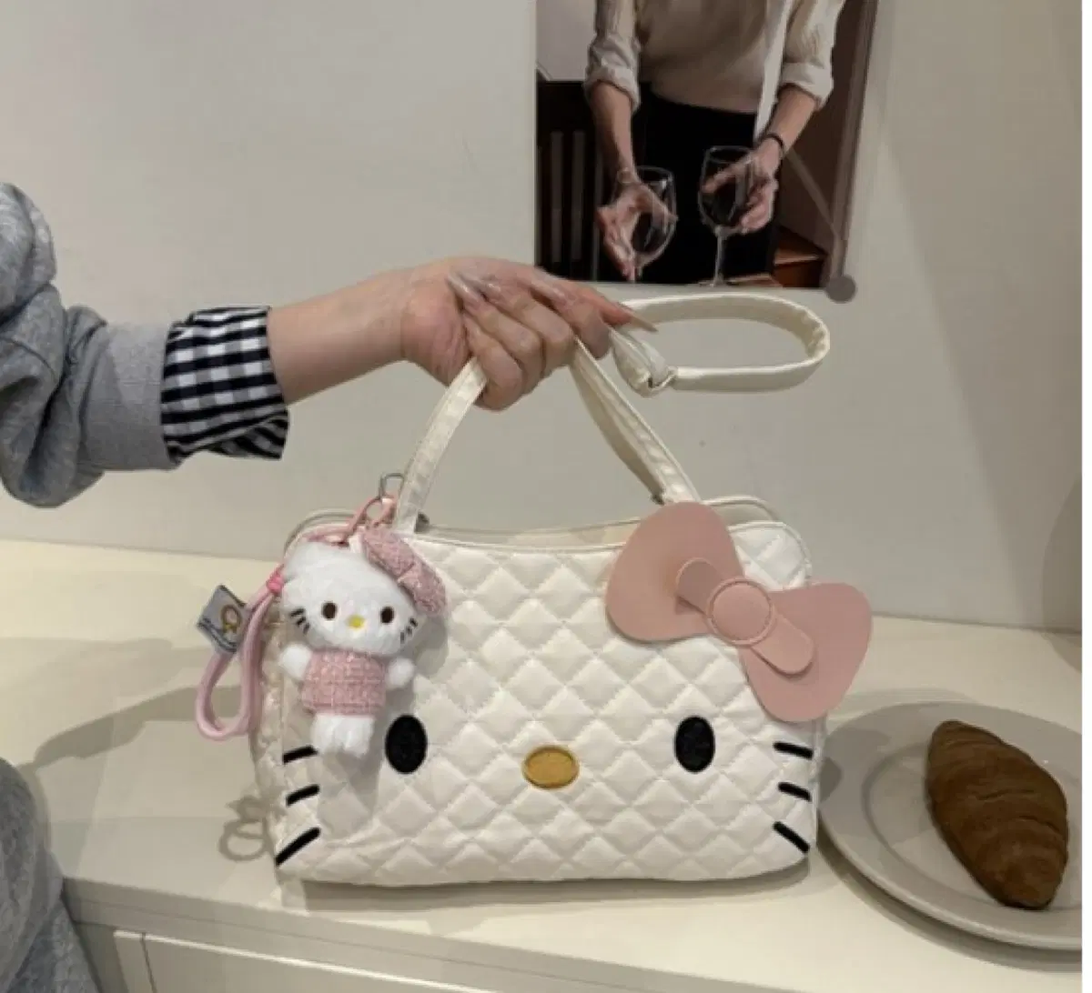 헬로키티 신상 가방 키링포함