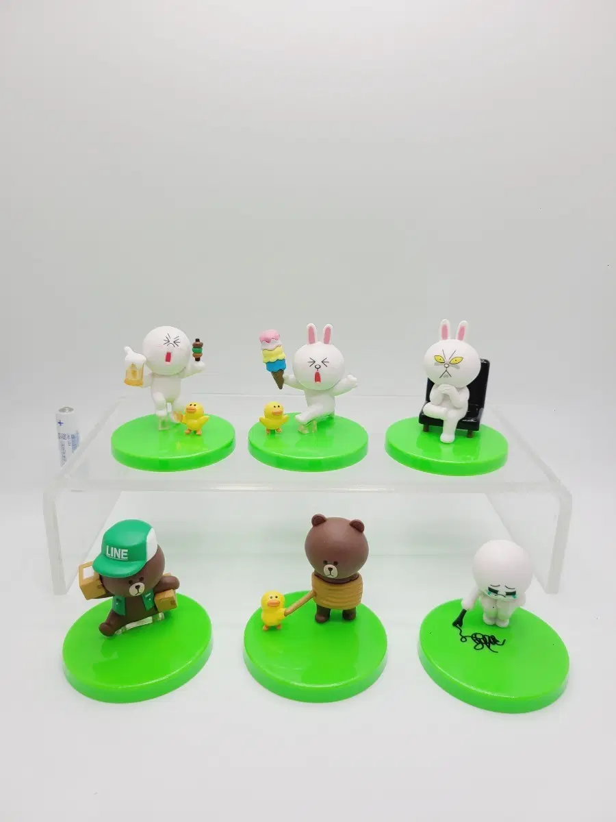 라인 프렌즈 피규어 컬렉션 세트