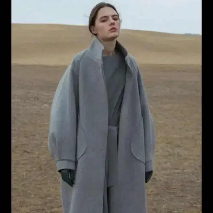 모어올레스 OVER DROP WOOL COAT