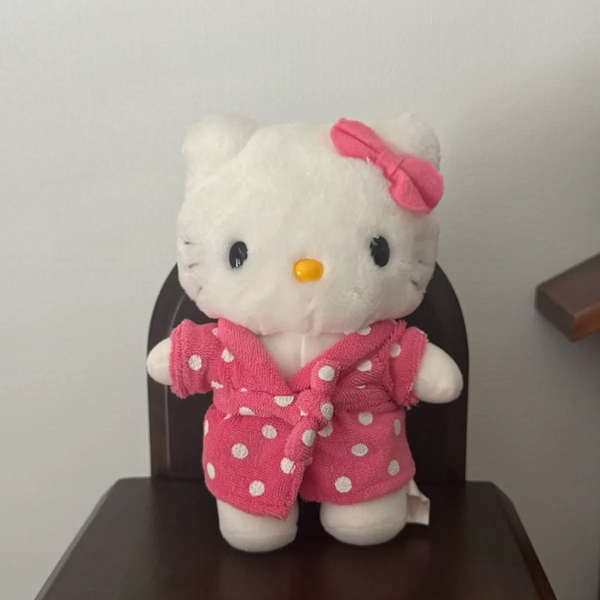 목욕 고전 키티 인형 온천 파자마 가운