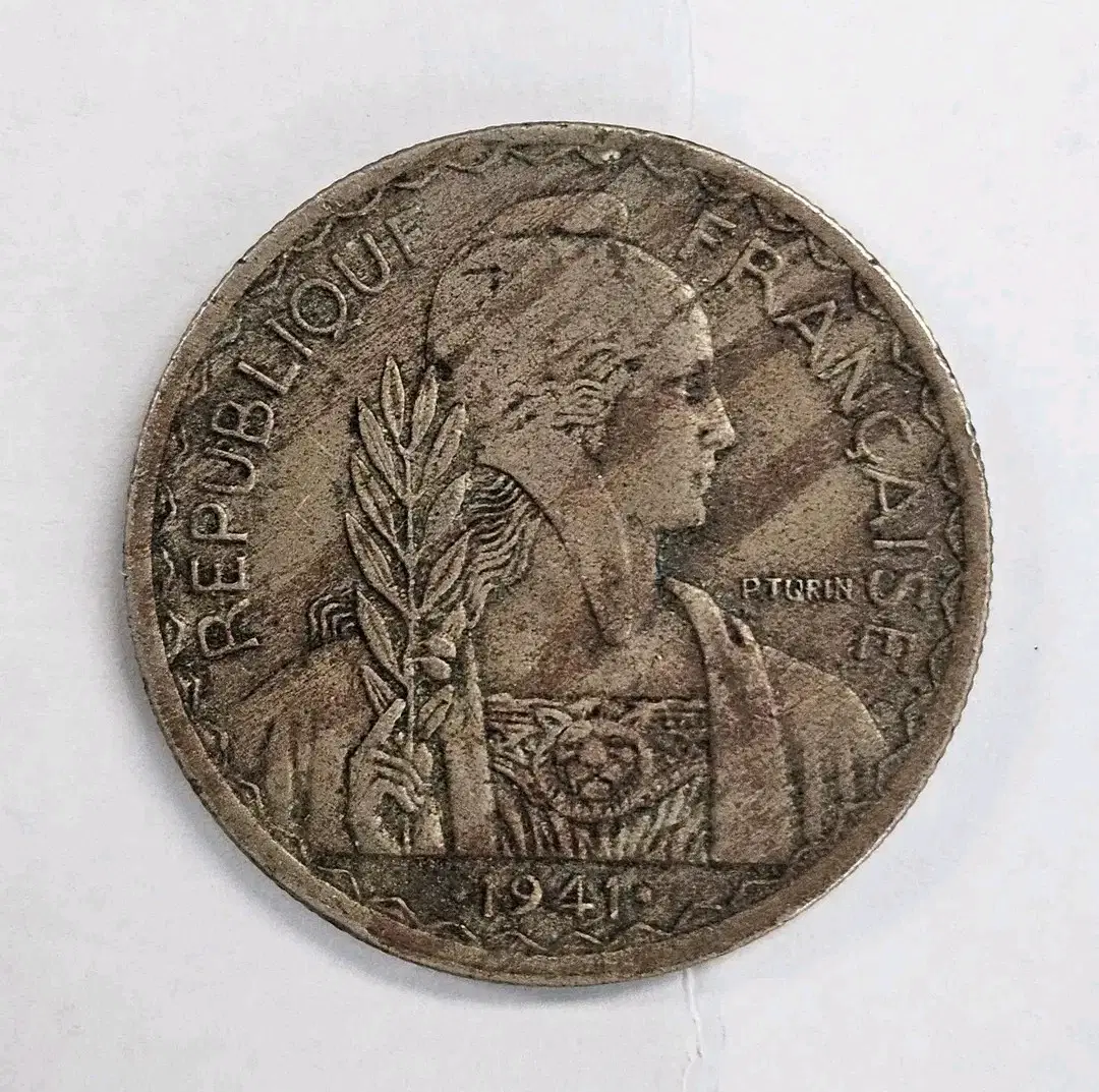1941년 프랑스령 인도차이나 20 Centimes K263