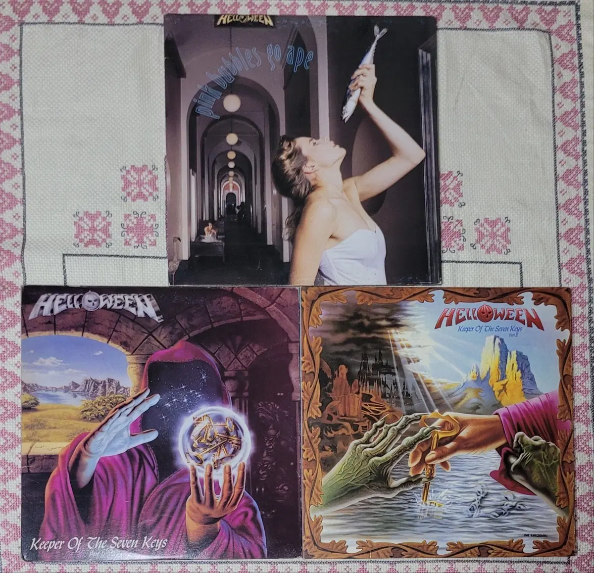 헬로윈 (HELLOWEEN) 엘피 3장