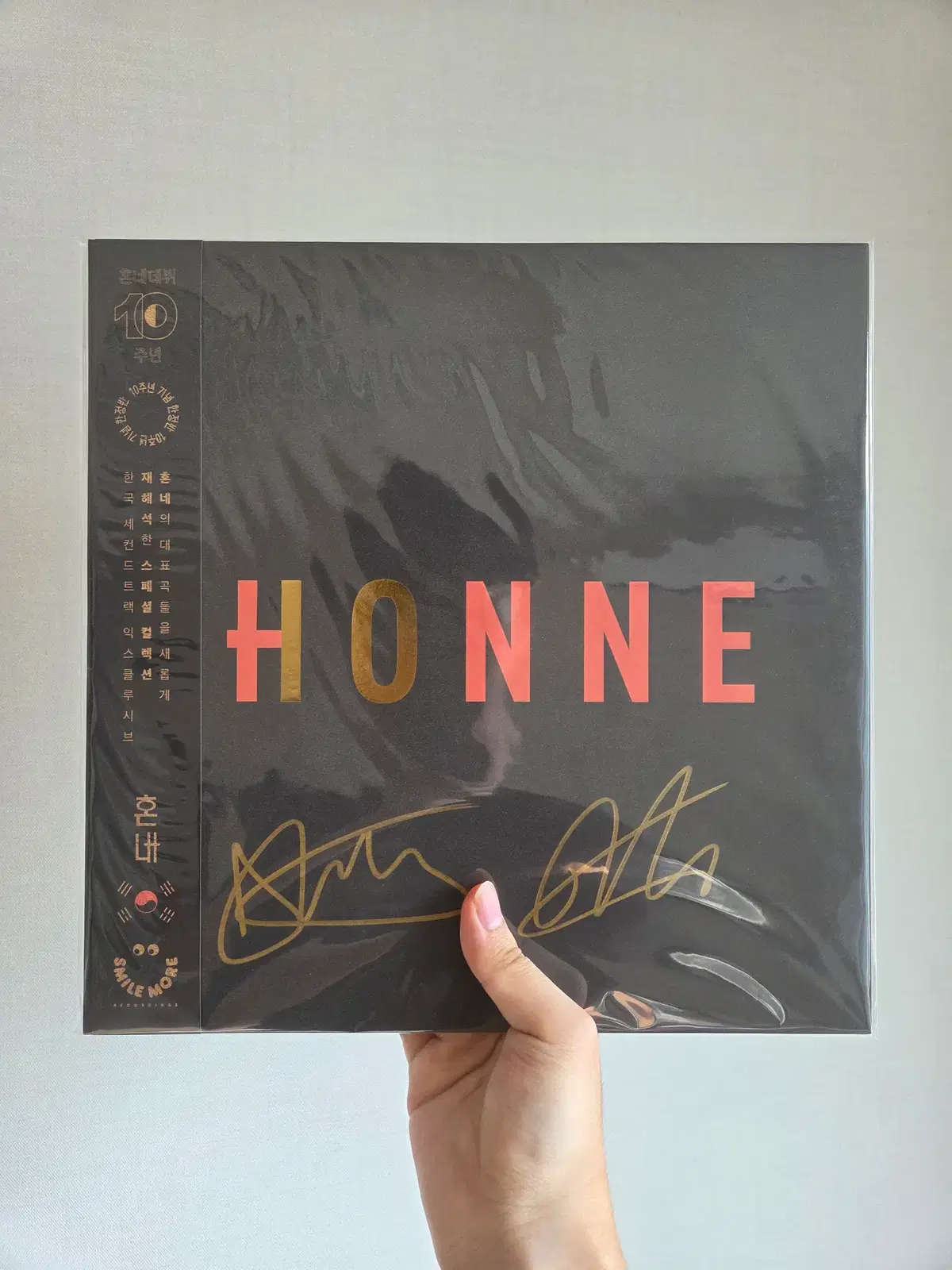 [단순개봉] HONNE - 10 친필싸인 LP