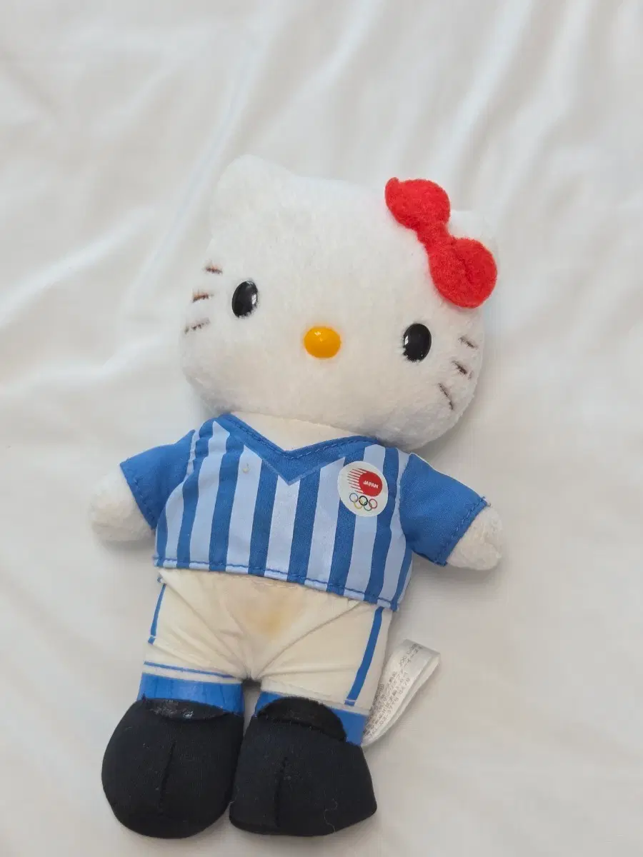 헬로키티 축구선수 빈티지 인형
