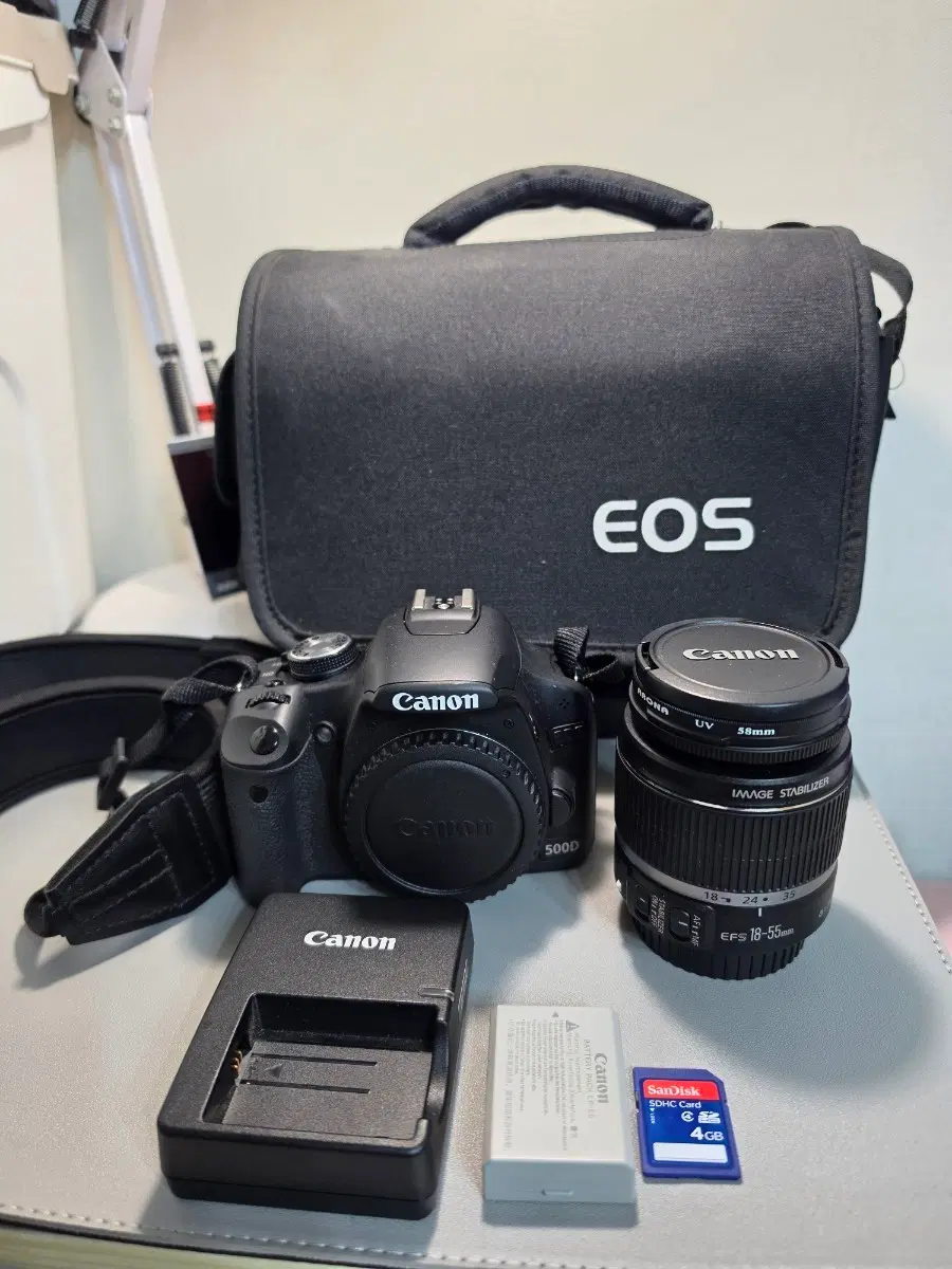 캐논 EOS 500D 18-55mm 번들킷 DSLR 카메라