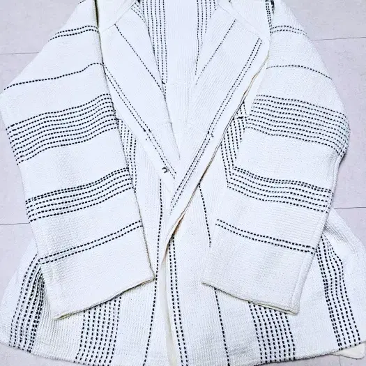 SJSJ 한섬 박시핏 니트자켓 폴1368