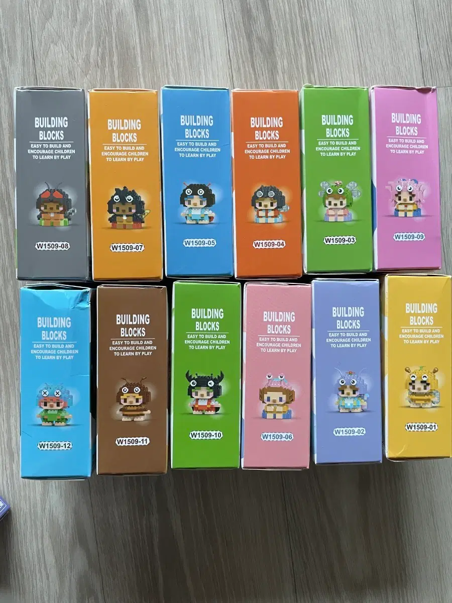 캐릭터 미니 블럭 레고