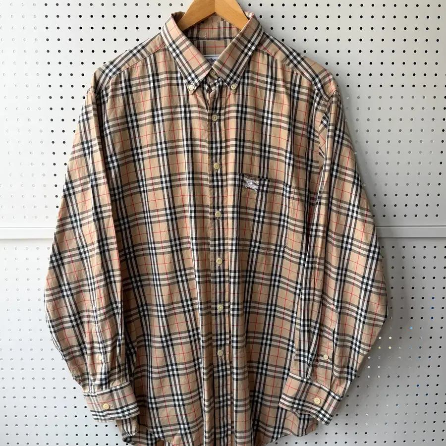 버버리 90s OG 노바 체크 셔츠