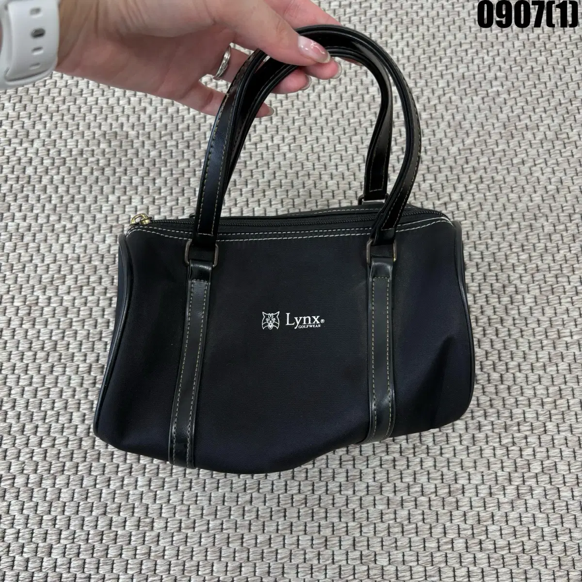 링스 골프웨어 토트백 블랙