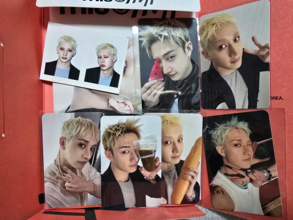 스키즈 디스앤댓 방찬 &버전 앨범 및 포카