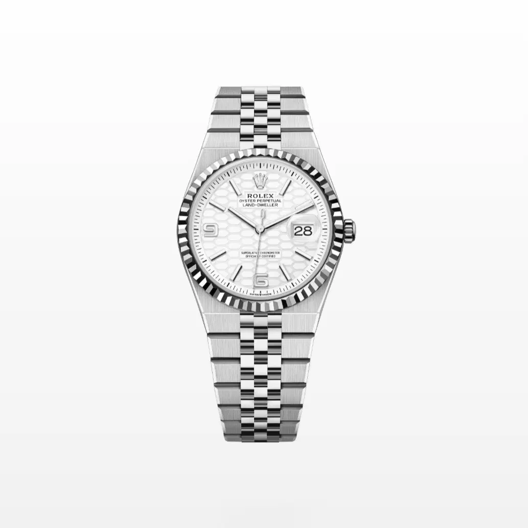 새상품] 롤렉스 랜드드웰러 36mm 인텐스 화이트 쥬빌레 127234