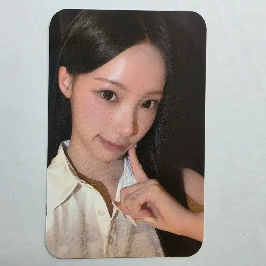 리센느 원이 에이페 포카 포토카드