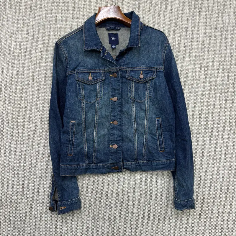 갭 GAP 데님 청자켓 S H04563