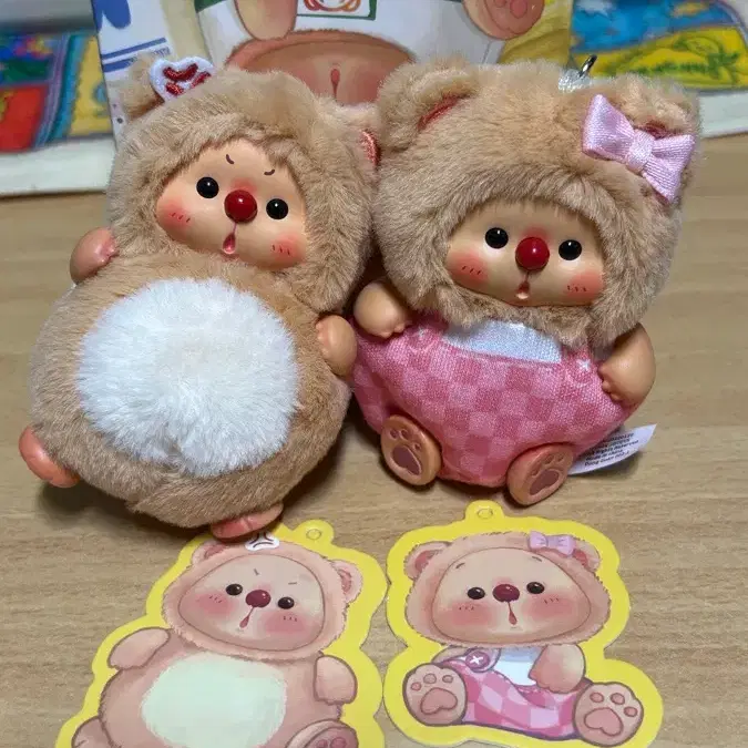 베이비쓰리 오요 인형 키링 일괄