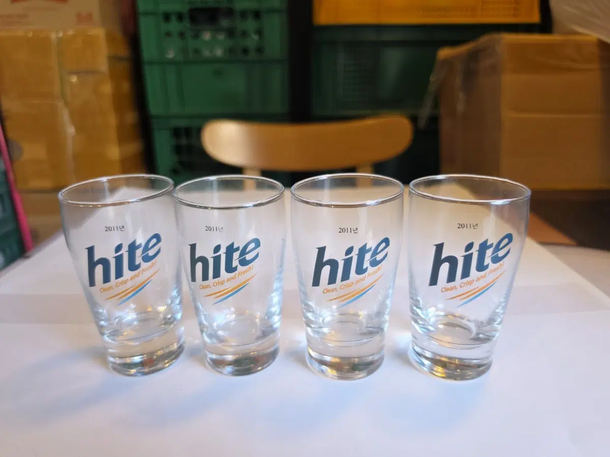 하이트 맥주 히스토리 미니 쏘맥잔 미니잔 2011년