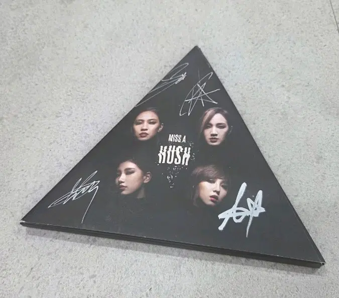 [초희귀] 친필싸인 미스에이 hush 허쉬 비매용 홍보음반 프로모cd 수지