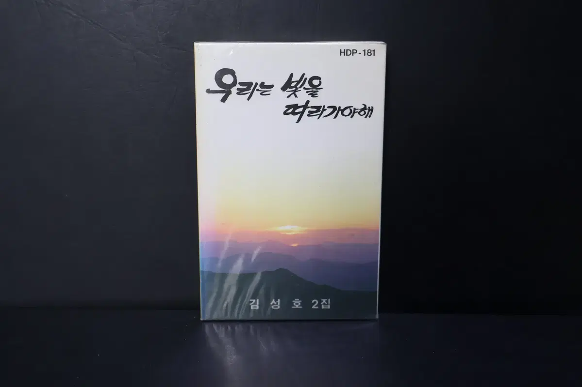 [미개봉 카세트 테이프 NO.269] 우리는 빛을 따라가야해 테이프 음반