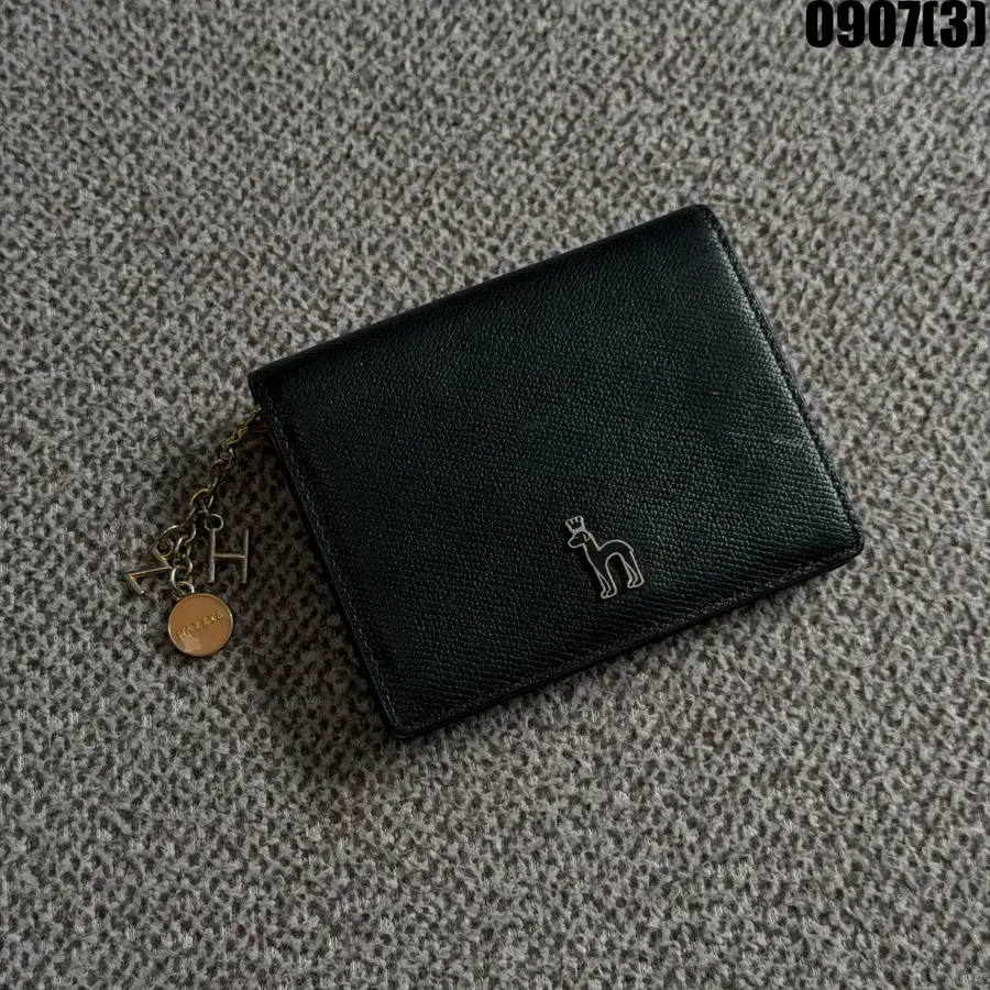 HAZZYS 여성 지갑 검정