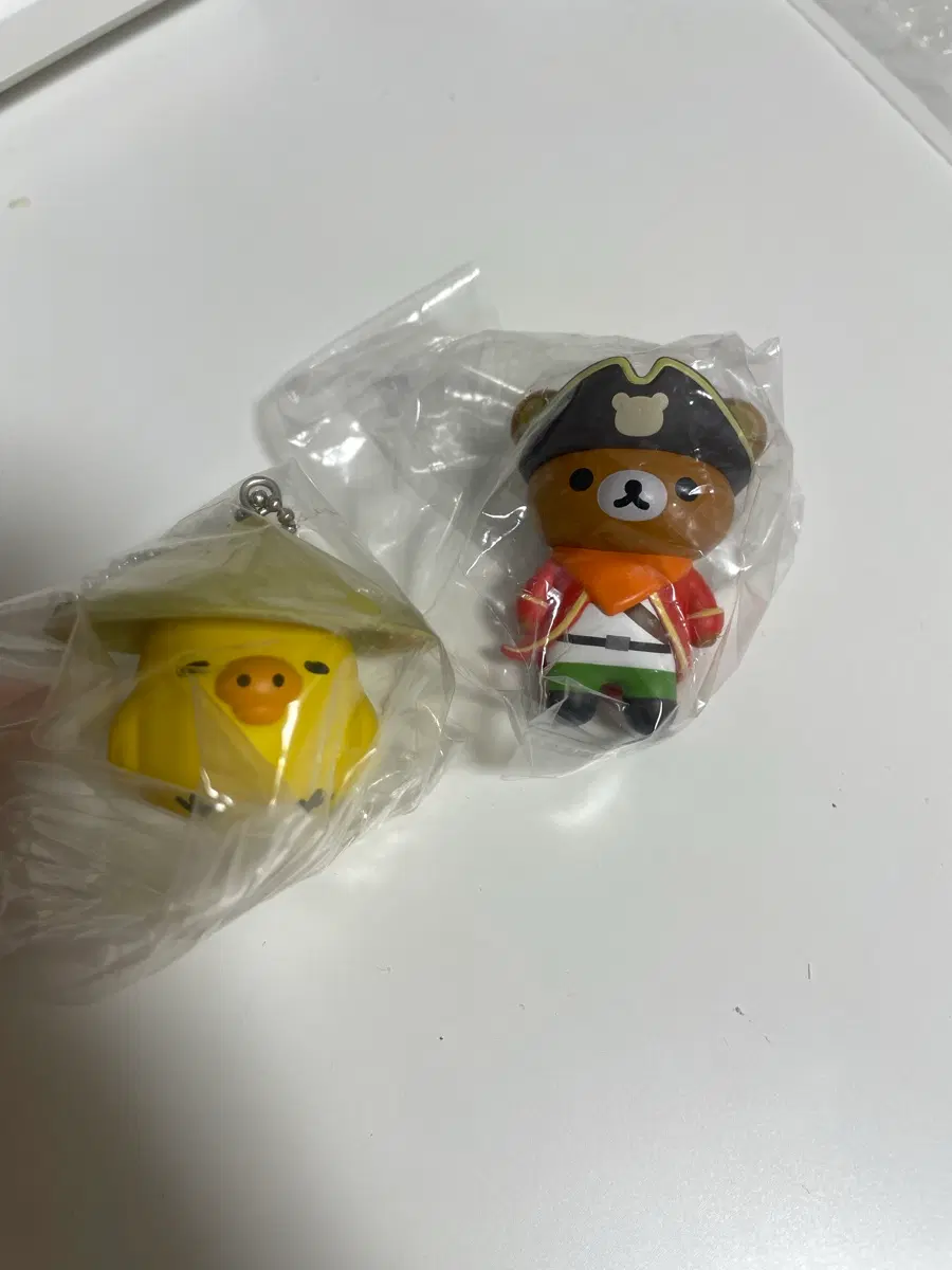 리락쿠마 키이로이토리 가챠 키링 키홀더 일괄