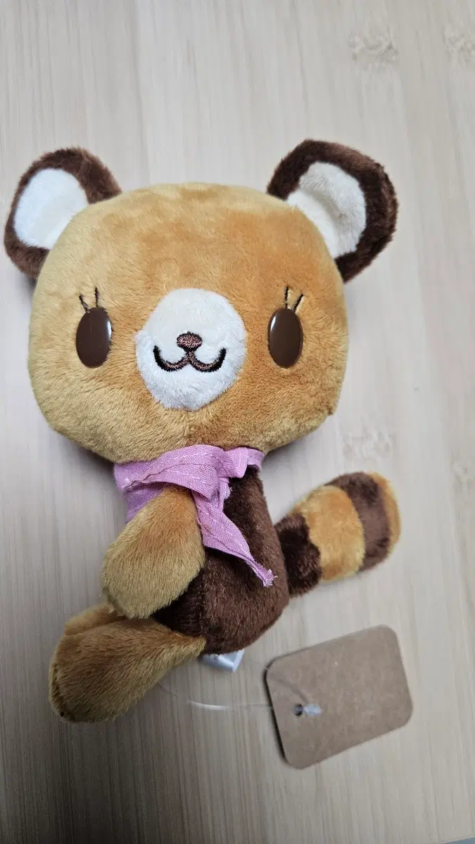 테노리쿠마 인형 핑크