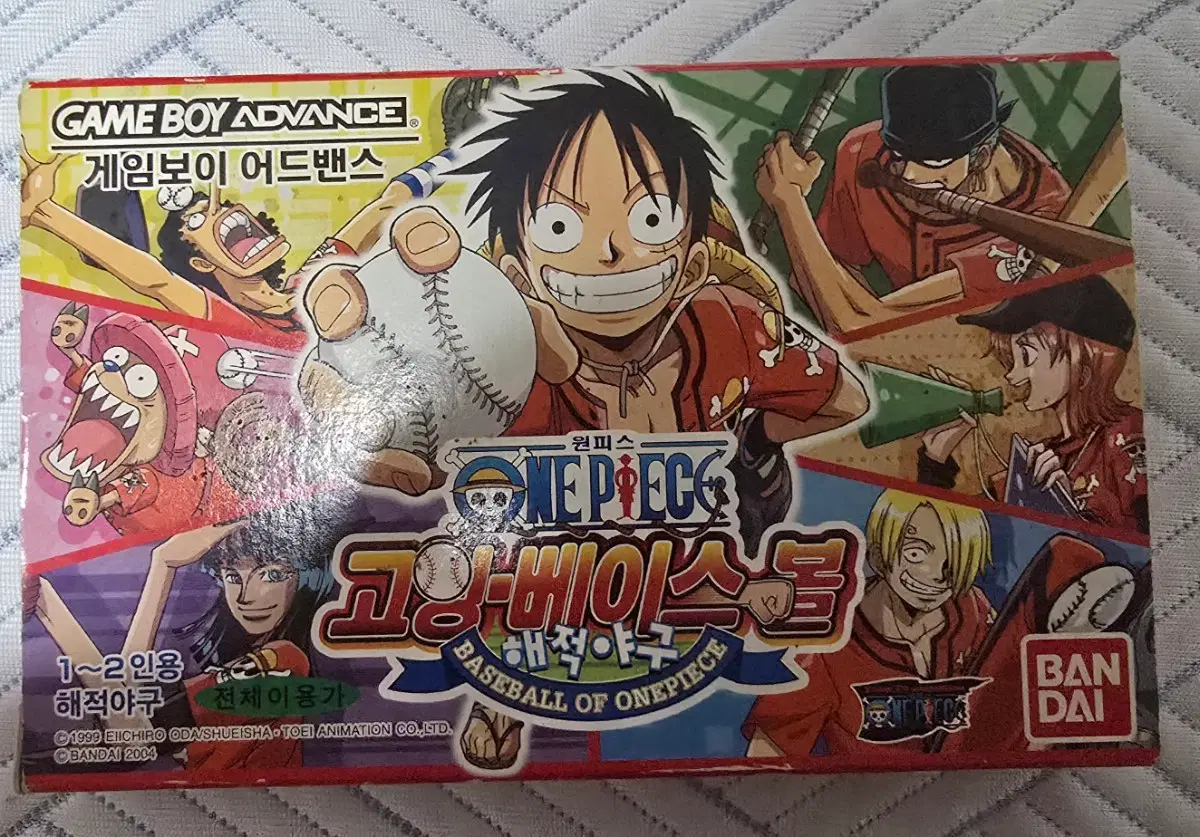 [gba]원피스 고잉베이스볼 대원정발판 팝니다