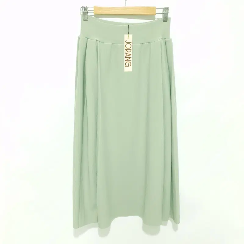 밴딩 사이드 주름 롱 스커트 F_M2657
