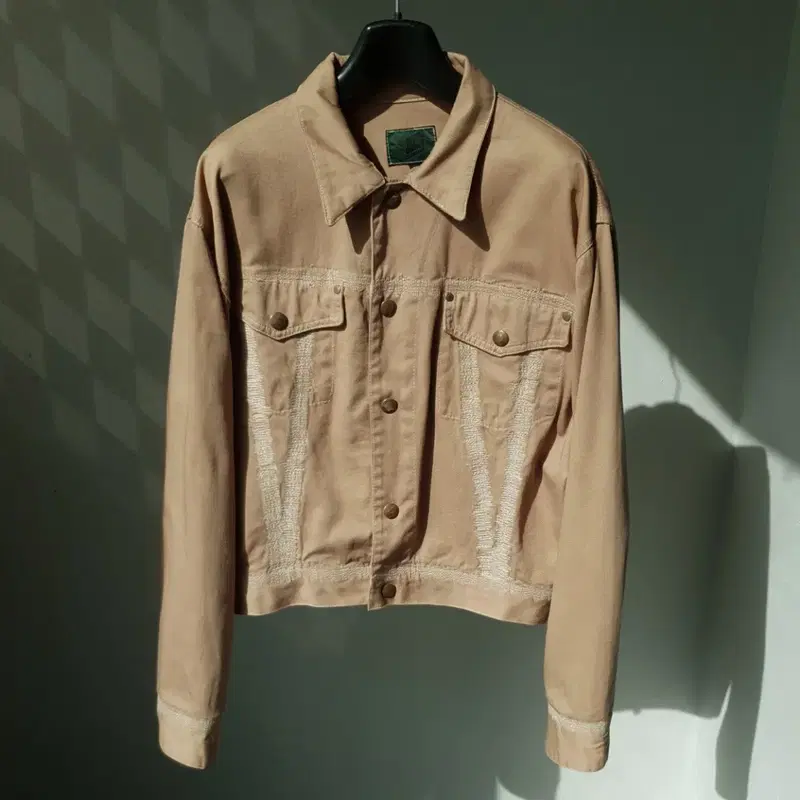 80s Jean Paul Gaultier Stitch Trucker Jacket