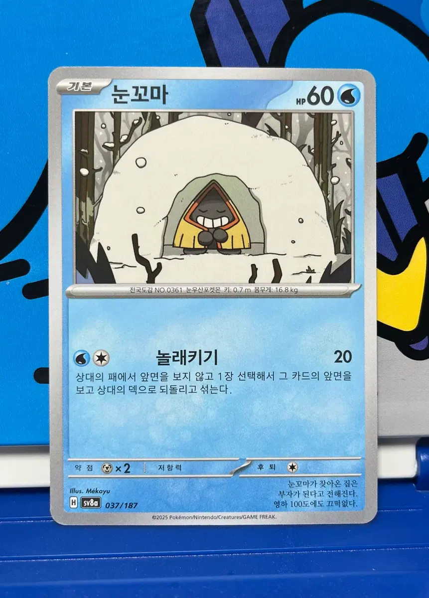 (포켓몬 카드) 눈꼬마